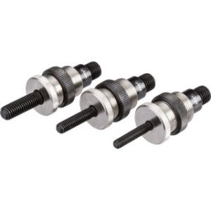VIGOR Kniedēšanas stangas ar adapteriem, 9gab., garums 320mm