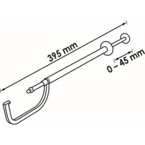 VIGOR 0-45mm Bremžu diska biezuma mērītājs
