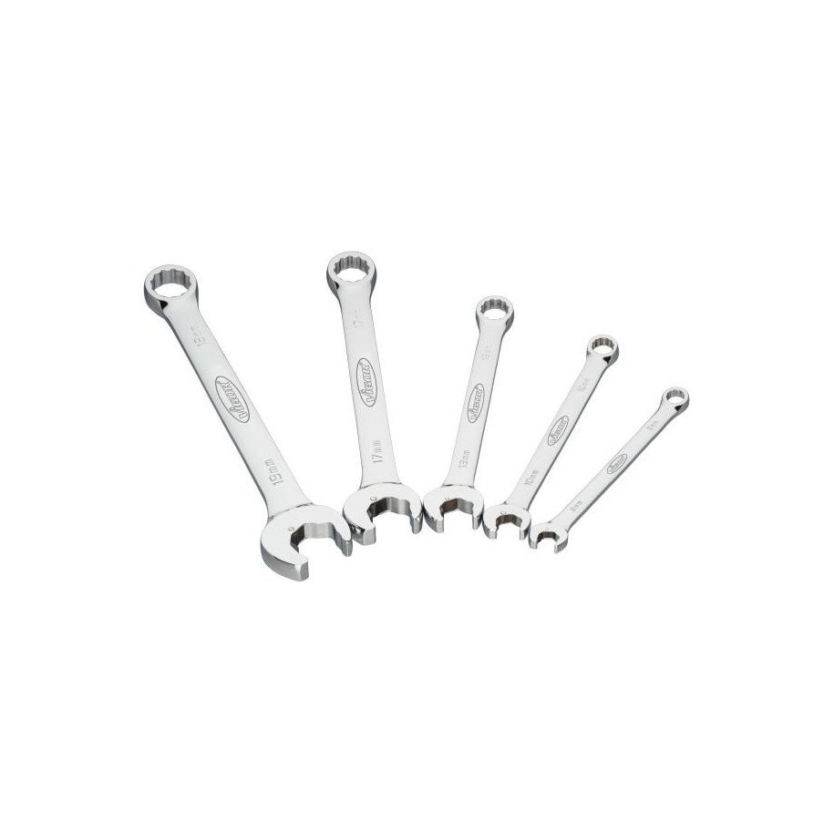 VIGOR 8,10,13,17,19mm Kombinēto sprūdatslēgu komplekts