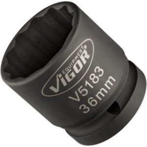 VIGOR 3/4" 36mm triecienmuciņa, 12 kantis, garums 50mm
