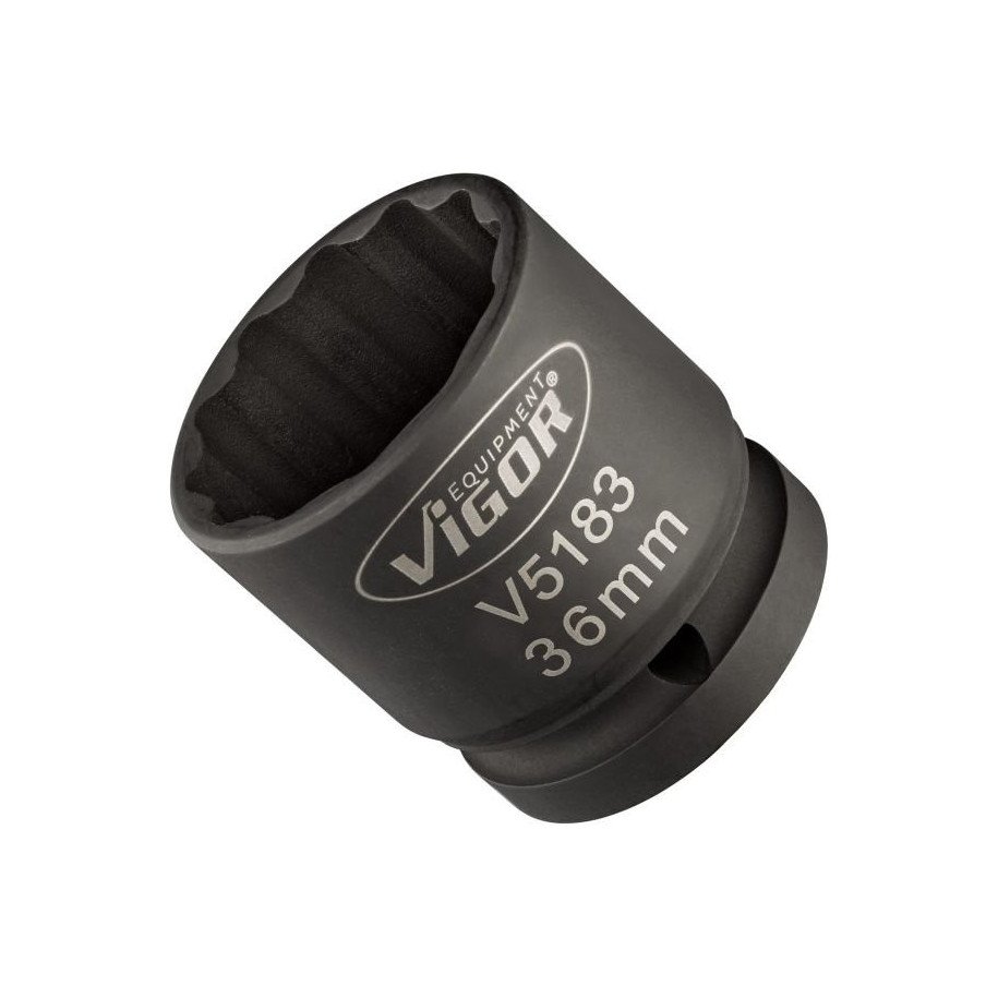 VIGOR 3/4" 36mm triecienmuciņa, 12 kantis, garums 50mm