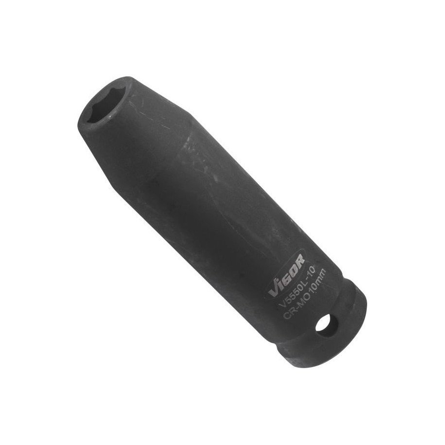 VIGOR 1/2" 10mm Triecienmuciņa, 6 kantis, garums 82mm