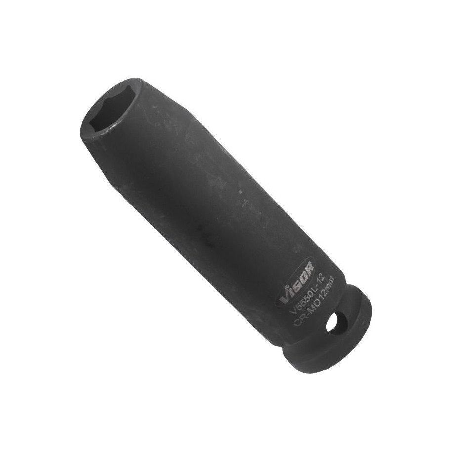 VIGOR 1/2" 12mm Triecienmuciņa, 6 kantis, garums 82mm
