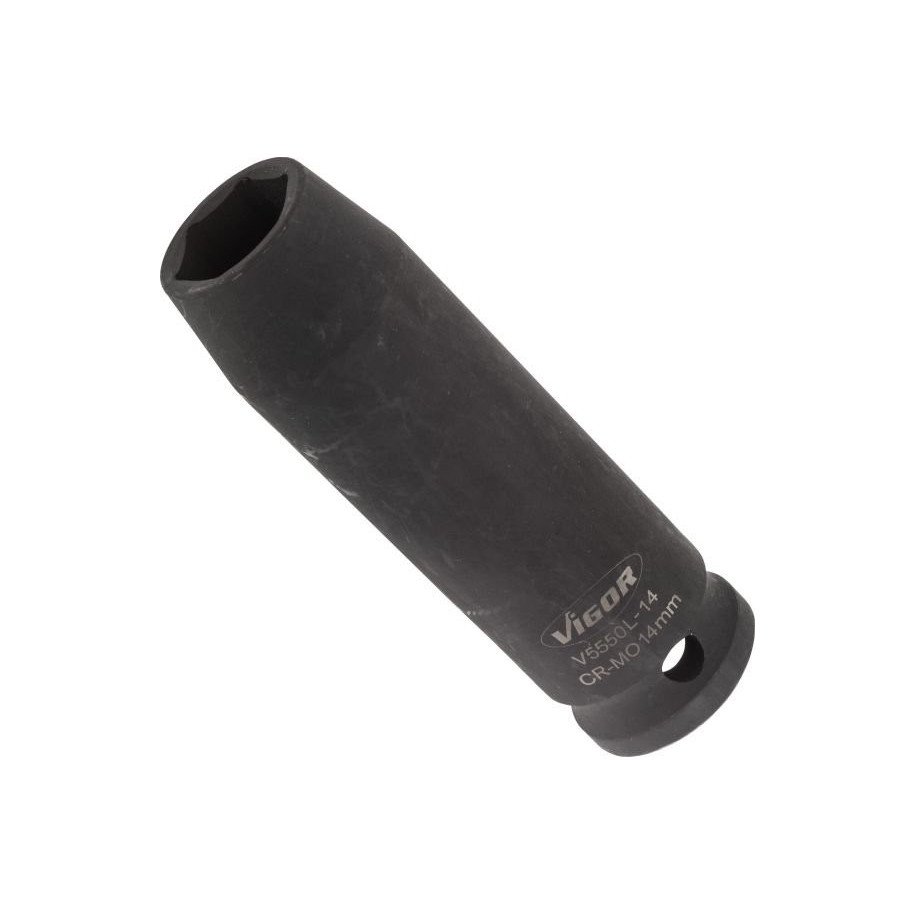 VIGOR 1/2" 14mm Triecienmuciņa, 6 kantis, garums 82mm
