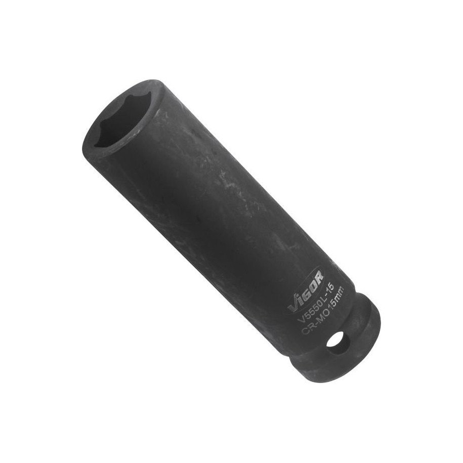 VIGOR 1/2" 15mm Triecienmuciņa, 6 kantis, garums 82mm