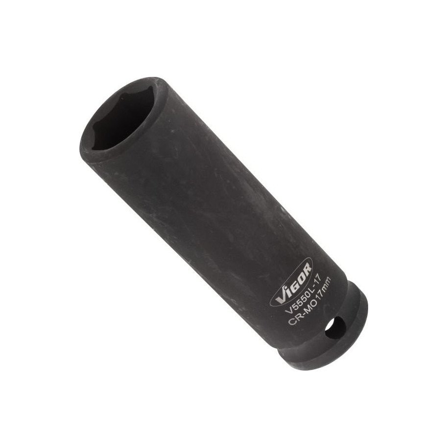 VIGOR 1/2" 17mm Triecienmuciņa, 6 kantis, garums 82mm