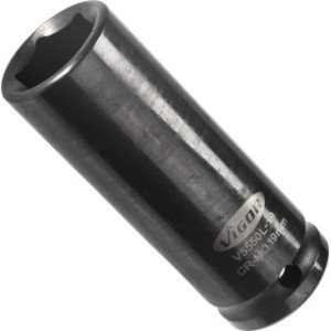 VIGOR 1/2" 19mm Triecienmuciņa, 6 kantis, garums 82mm