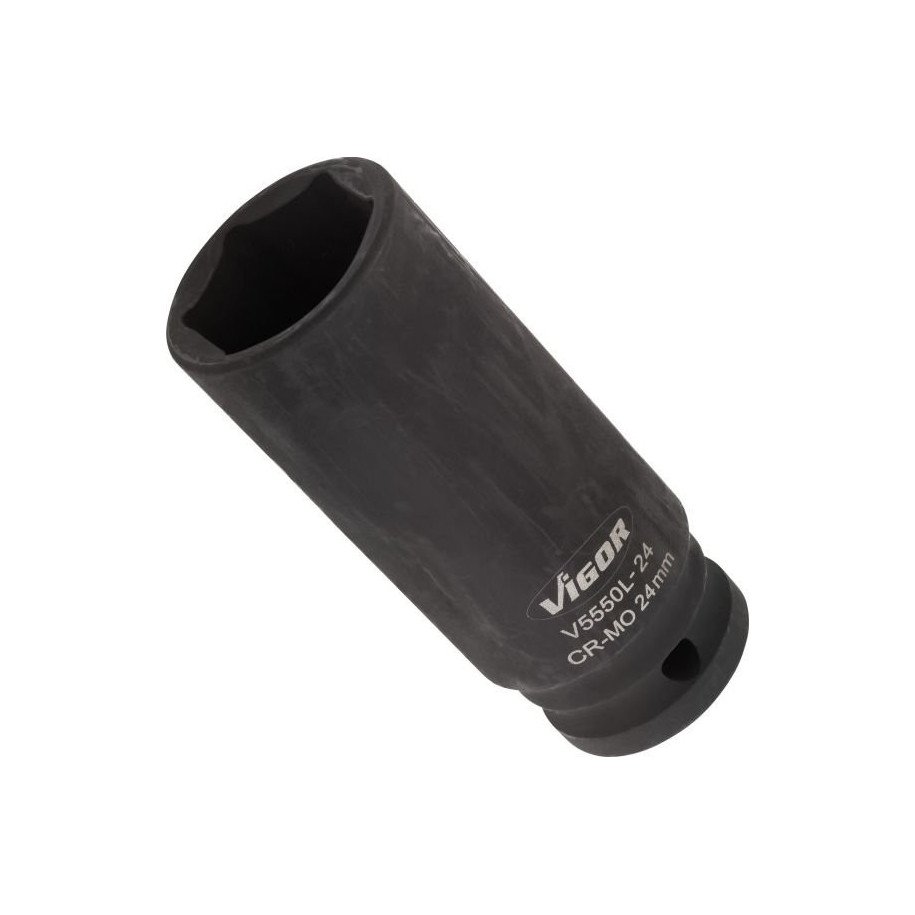 VIGOR 1/2" 24mm Triecienmuciņa, 6 kantis, garums 82mm