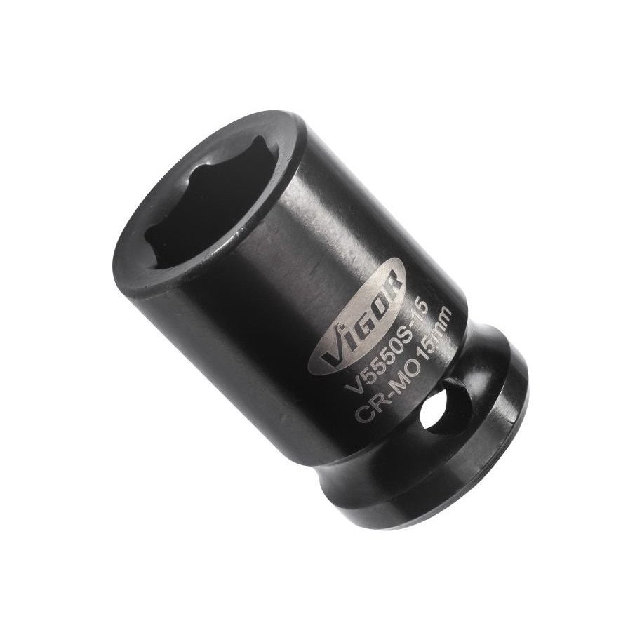 VIGOR 1/2" 15mm Triecienmuciņa, 6 kantis, garums 42mm