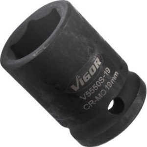 VIGOR 1/2" 19mm Triecienmuciņa, 6 kantis, garums 42mm