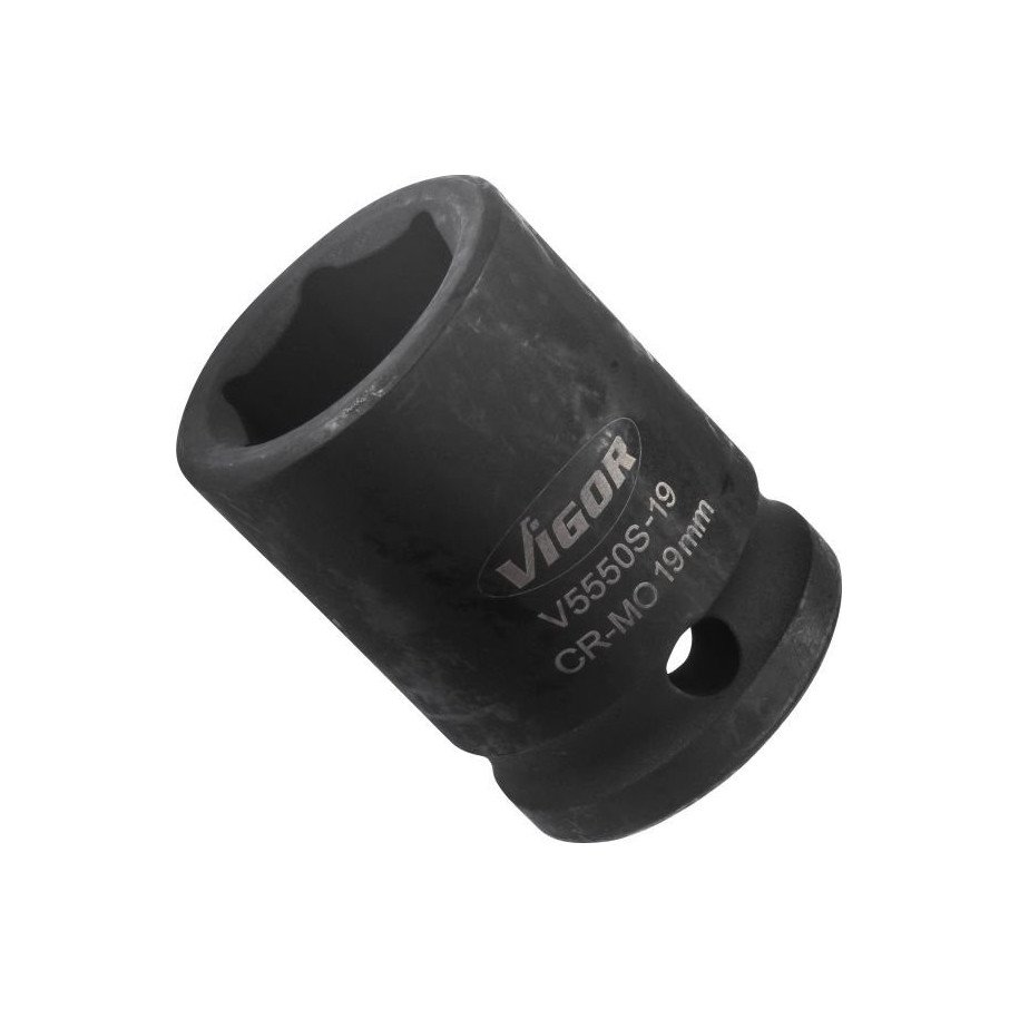 VIGOR 1/2" 19mm Triecienmuciņa, 6 kantis, garums 42mm