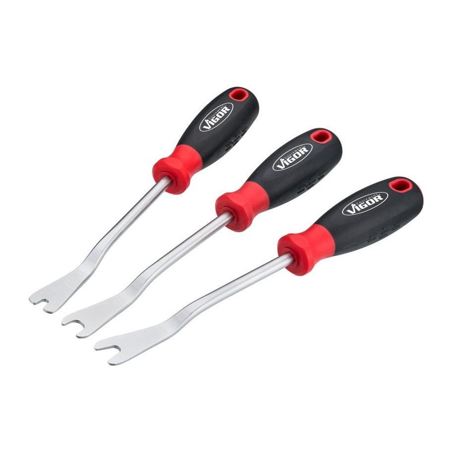 VIGOR Mini laužņu komplekts salona apdarei, garums 260mm