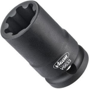 VIGOR 1/2" 22mm, VAG bremžu suporta muciņa, 7-kantis