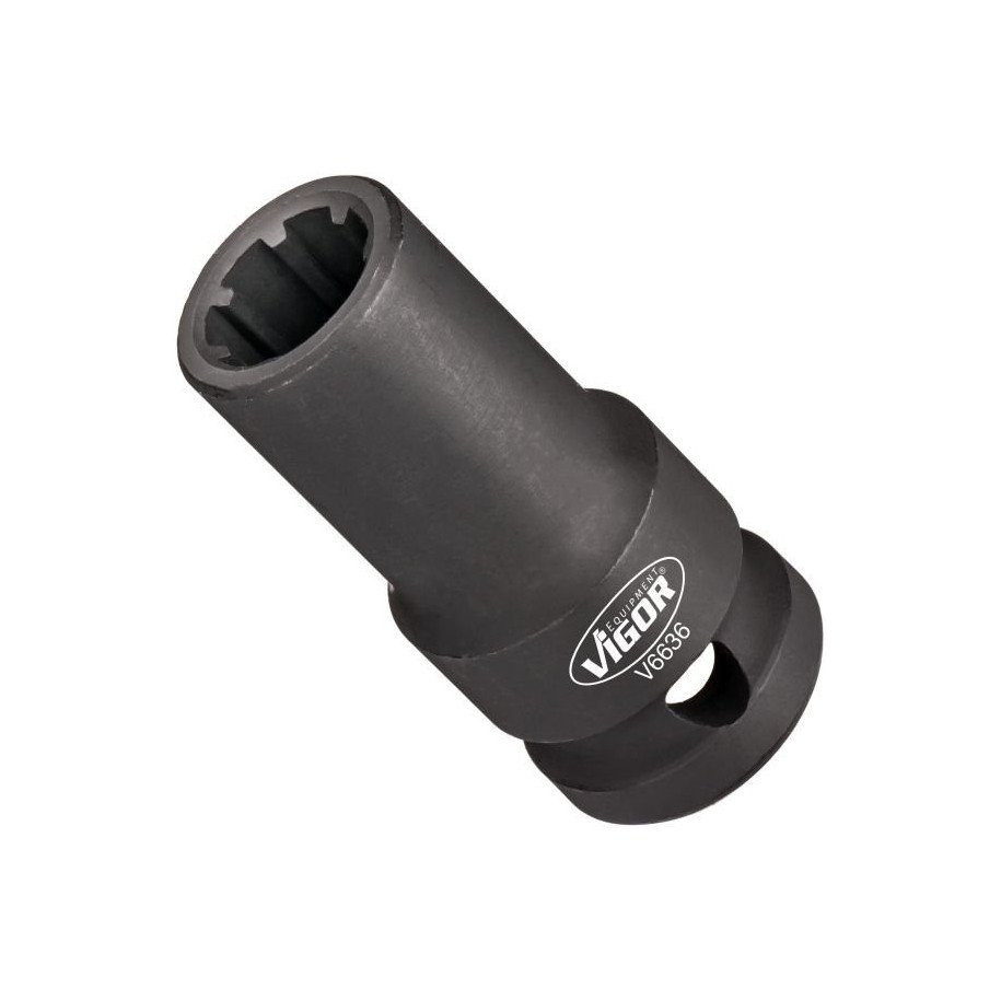 VIGOR 1/2" 14mm, VAG bremžu suporta muciņa, 7-kantis