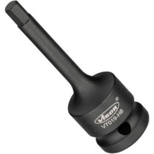 VIGOR 1/2" 6mm HEX triecienizturīgs uzgalis, garums 78mm