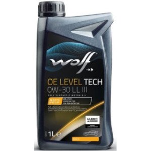 WOLF OE LEVEL TECH 0W30 LL III 1L