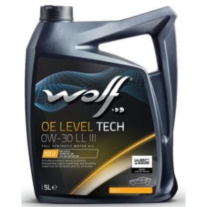 WOLF OE LEVEL TECH 0W30 LL III 5L