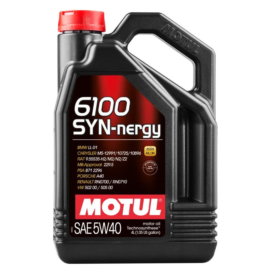 MOTUL 6100 SYN-NERGY 5W-40 4L