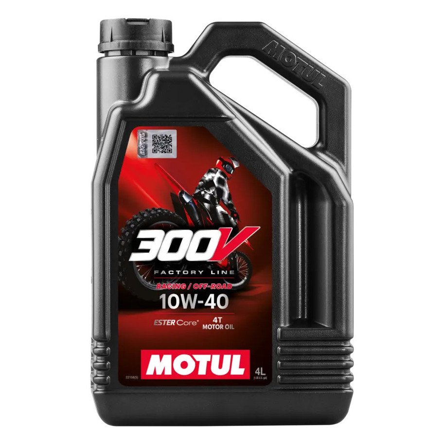 MOTUL 300V OFF ROAD RACING 10W40 4L