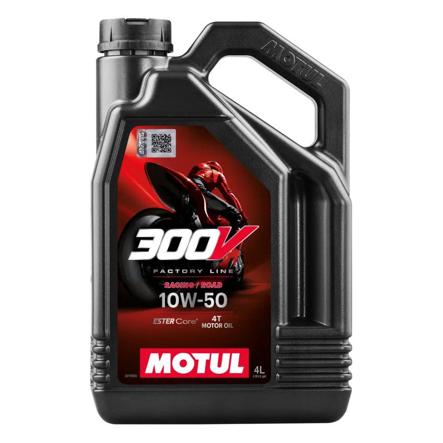 MOTUL 300V ROAD RACING 10W50 4L